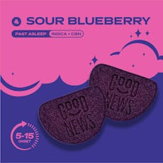 Good News Fast Acting Gummies 2:1 THC:CBN 20pk (100mg) Fast Asleep