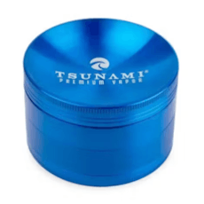 Tsunami - 63mm 4 Part Herb Grinder - Blue