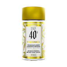 Stiiizy - Infused Prerolls 40's 5pk - Strawnana (H) (2.5g)