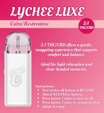 Lychee Luxe (2:1 THC/CBD) | Fusion Reload Pod | 1g