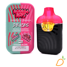 2g Guava Mintz X Strawberry Haze Dual Chamber Live Resin Vape Bodega Boyz