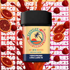 Easy Day Edibles I Edibles I 10mg I Up and Focus Blood Orange & Raspberry I 10 ct