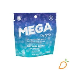 100mg 1:1 CBG/THC Blue Razzleberrey Mega Pearl Gron