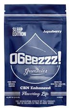 OGeez Aquaberry Sleep 2:1 THC:CBN 10pk 100mg-I