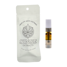 SINSE - CART SAUCE LIVE - 1G - DURBAN WEDDING - SATIVA