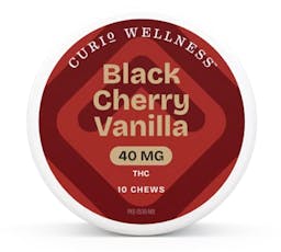 CURIO - CHEWS - 400MG - 10PK - BLACK CHERRY VANILLA