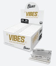 VIBES Blanco "Fatty" Papers + Tips 1 1/4