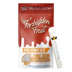 Tru Infusion Enhanced Liquid Diamond Disposable 1g: Forbidden Fruit
