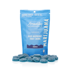 Smokiez: Gummies | Sweet Blue Raspberry | Indica | 1000mg | 20pk