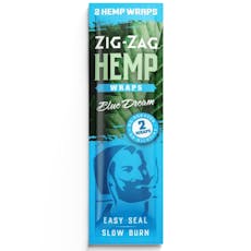 ZIG ZAG - HEMP WRAPS - BLUE DREAM - 2PK