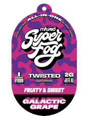 Super Fog TWISTED Jefe XL Disposable 2g - Galactic Grape