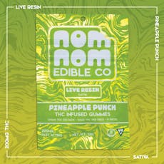 Pineapple Punch Live Resin Gummies