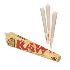 3pk Organic King Cones - Raw