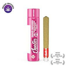 Jeeter: Quad Infused XL Pre-Roll | Berry White | 2g