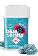 Wana | Sour Gummies | Blue Slushy Sativa 100mg