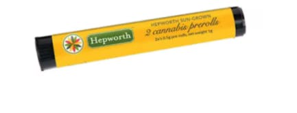 HEPWORTH | 0.5G 2PK | PRE-ROLL | ORANGE TREE x WHITE RUNTZ | 1G