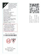 Grassroots Preroll 5 Pack 2g Apple Tartz (H) 01598 TC 34.697%