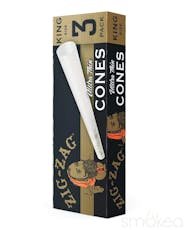 Zig Zag King Size Cones 3pk