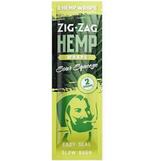 Zig Zag Hemp Wraps Sour Squeeze 2pk