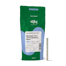 MFNY | Blueberry 2.0 x Turbo Blueberry | Indica | Live Resin Infused Pre-Roll | 0.75g
