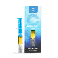Blue Razz 1G Distillate Dart By Cannalicious