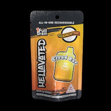 Hellavated Clementine AIO Cloud Bar Disposable 1g