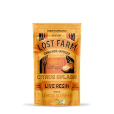 Kiva - Lost Farm Citrus Splash x LS Live Resin Gummies - 10ct - 110mg