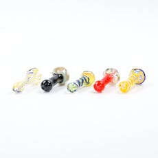 3.5" Glass Hand pipe | Various Colors