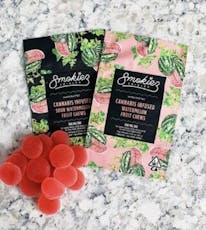 1:1 CBN Sour Jamberry - Smokiez Gummies (10PK) - 92.50mg - 406 Farmacy