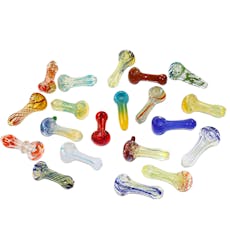 2.5" Glass Hand Pipe | Various Colors