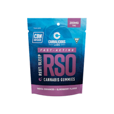CANNALICIOUS | ELDERBERRY | INDICA | GUMMIES | 200MG | REC