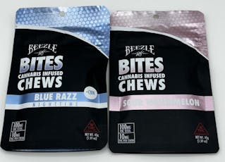 Blue Razz Beezle Bites 1:1 CBN:THC (10mg/100mg) (Beezle)