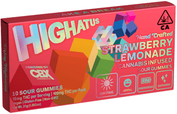 Highatus - Strawberry Lemonade (s) - Sour Gummies - 100mg