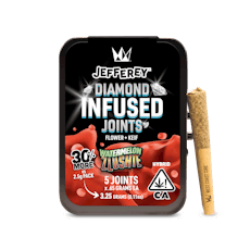 West Coast Cure x Jefferey - Watermelon Zlushie (Hybrid) 5pk Infused Preroll 3.25g