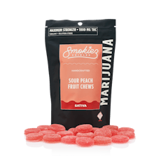 1000mg Gummies | Sour Peach MAX (Sativa)