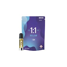 Become - Cartridge - Mellow 1:1 (THC:CBD) 1000mg
