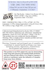 On The Rocks - Jokerz Live Rosin AIO 1g T828 I 26788