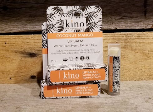 Kino Coconut Mango CBD Lip Balm