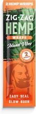 Zig Zag | Hemp Wrap | Island Vibes | 2pk