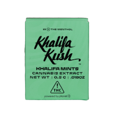 Khalifa Kush - Khalifa Mints Live Resin Badder (0.5G)