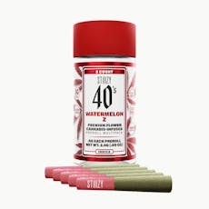 Stiiizy Watermelon Z 40's Infused Preroll 5 Pack (0.5G)