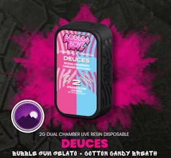 Bodega Boyz Bubble Gum Gelato x Cotton Candy Breath 2g Live Resin AIO