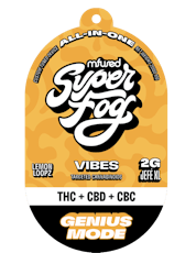 Genius Mode | 4:1:1 THC:CBD:CBC | Disposable | 2g