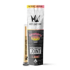 West Coast Cure - Strawberry Banana (Hybrid) Preroll 1g