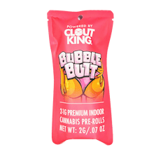 Clout King Pre-Rolls 2g (1g 2pk) - Bubble Butt