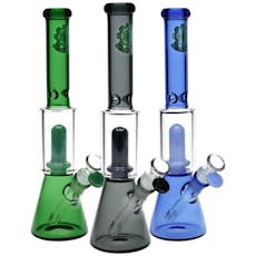 Bong | Double Chamber Glass Beaker | SeshGear
