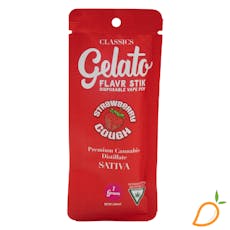 1g Strawberry Cough Disposable Vape Gelato