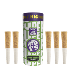 GDF: Infused Pre-Roll Pack | Tropical | Super J's | 0.5g ea | 5pk