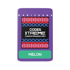 Codes: Infused Pre-Roll Pack | Melon x Chimer Junky | 0.7g ea | 3pk