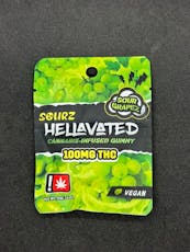 Hellavated Gummy Sourz - Grapez